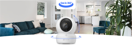EZVIZ H6C PRO 2K- CAMARA INALAMBRICA, 2K, VISION 360 Y NOCTURNA